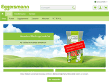 Tablet Screenshot of eggersmann-shop.de